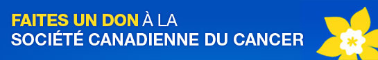 Faites un don à la Société canadienne du cancer