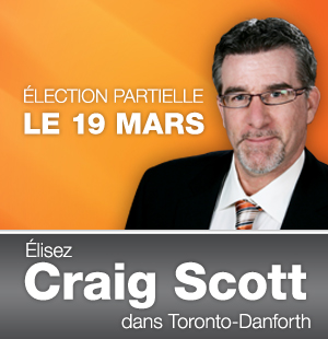 Élisez Craig Scott dans Toronto-Danforth