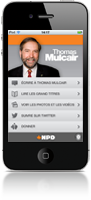 L’application du NPD pour iPhone